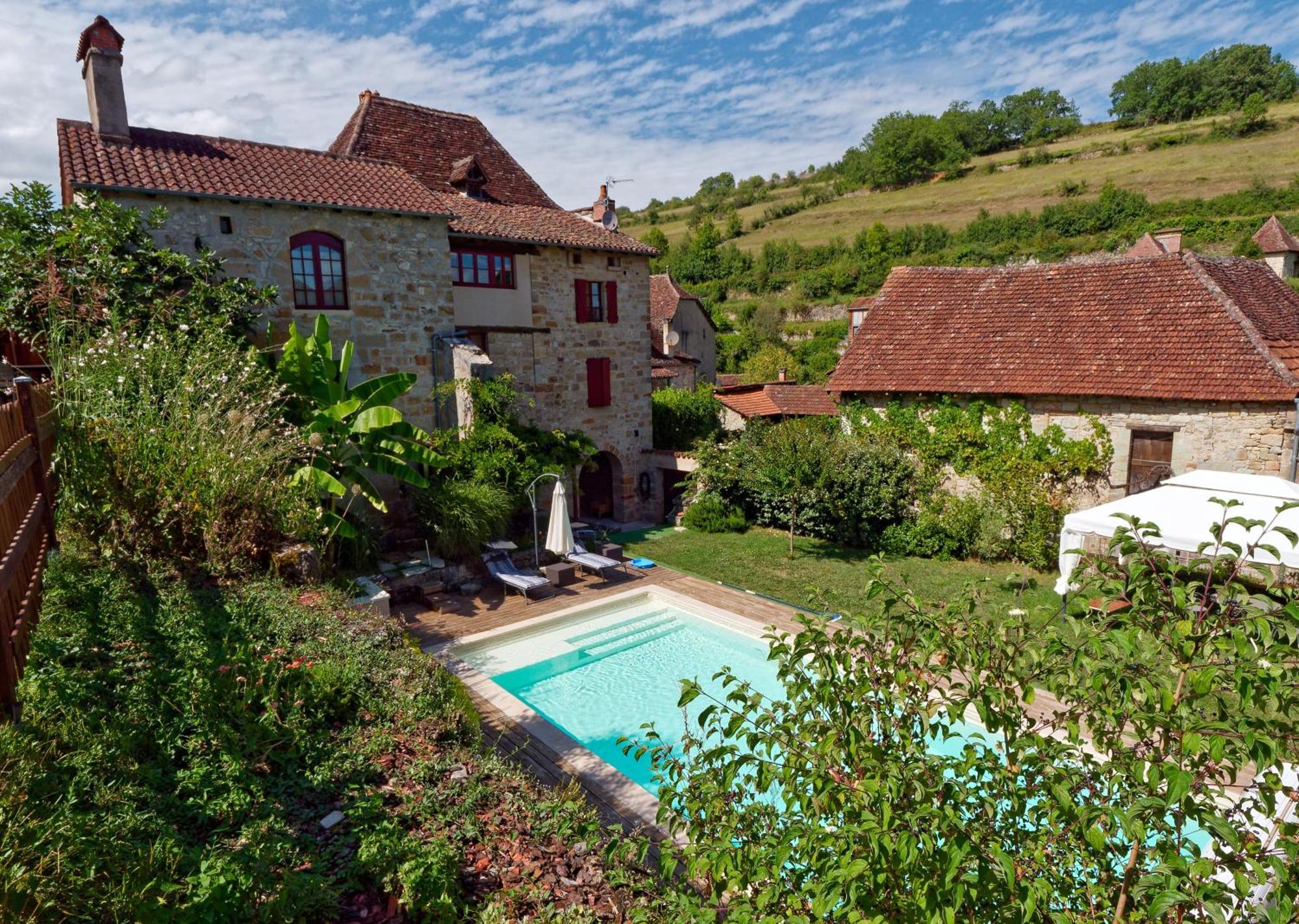 La Source Du Touron Hotel Fons  Exterior photo